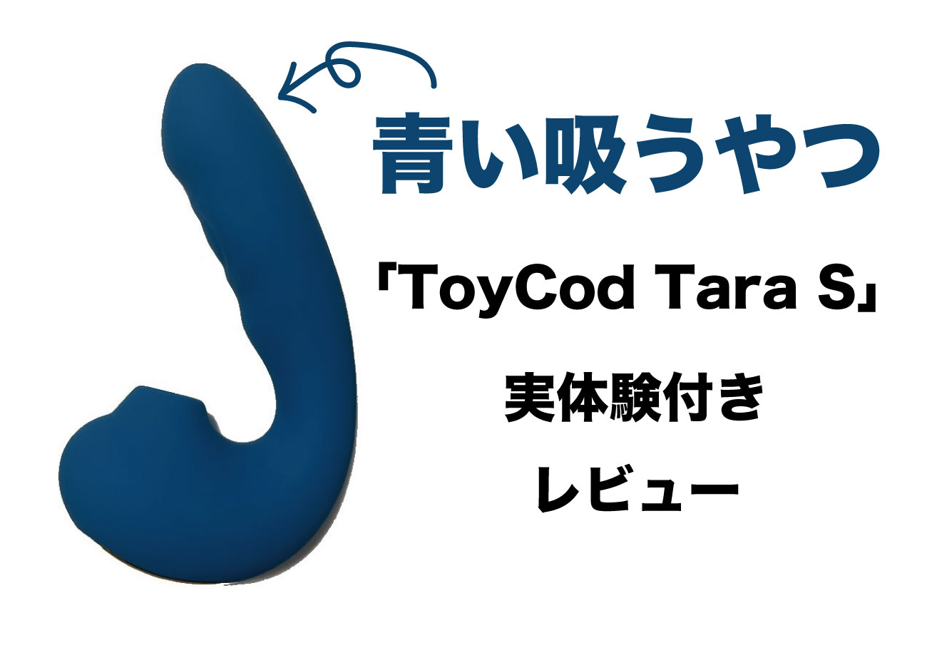 【実体験レポあり】青い吸うやつ「ToyCod Tara S」のタッピングモードがすごい！機能と使い方レビュー