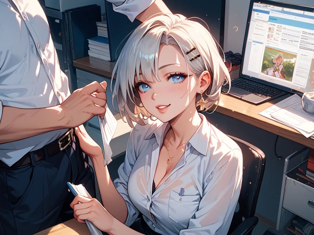OLとスーツプレイ